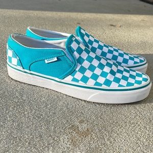NWOT checkered Vans